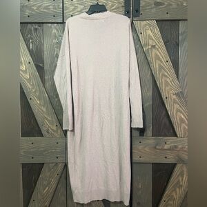 All Saints Soft Tan Long Sleeve Dress